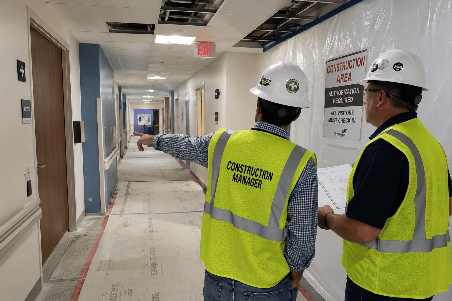 Ejecución de obra en centro sanitario con instalaciones especializadas en marcha