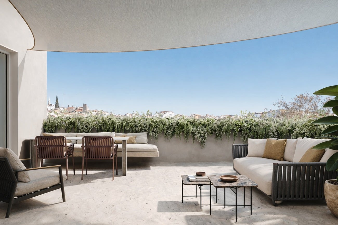 Renovación completa de áticos con espacio exterior